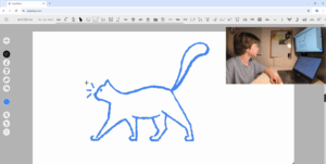 skizze wird von AutoDraw KI verbessert
